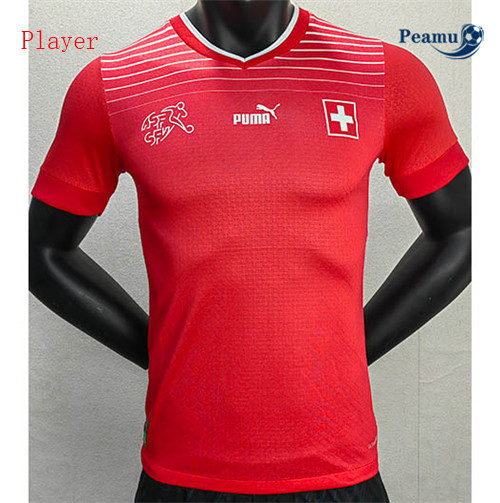 Peamu - Maillot foot p141 Suisse Player Version Domicile 2022-2023