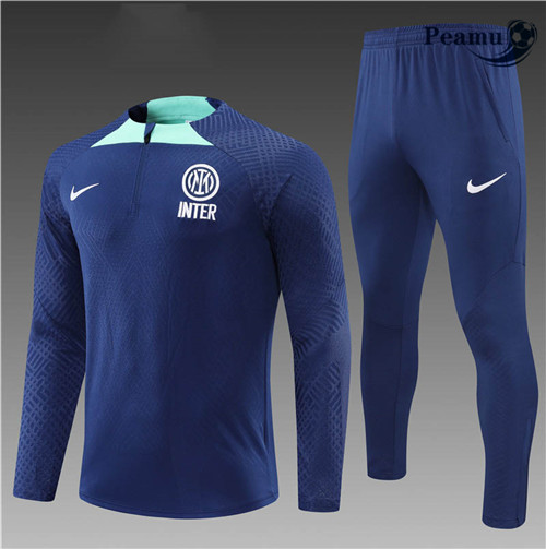 Peamu - Survetement Foot p361 Inter Milan Enfant Player Bleu Marine 2022-2023