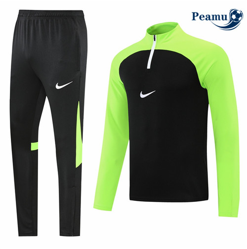 Peamu - Survetement Foot p031 Nike Noir/Vert 2022-2023