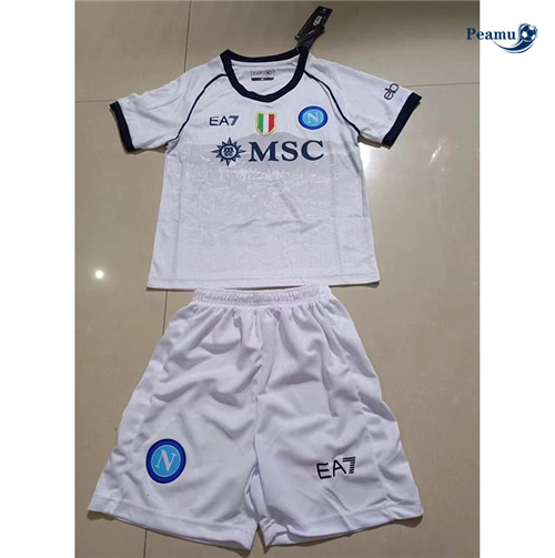 Peamu: Maillot foot Naples Enfant Exterieur 2023/24