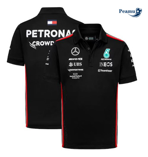 Peamu: Maillot foot Polo Mercedes AMG Petronas F1 2023/24