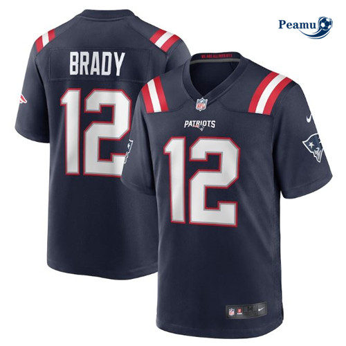 Peamu: Maillot foot Tom Brady, New England Patriots - Retired