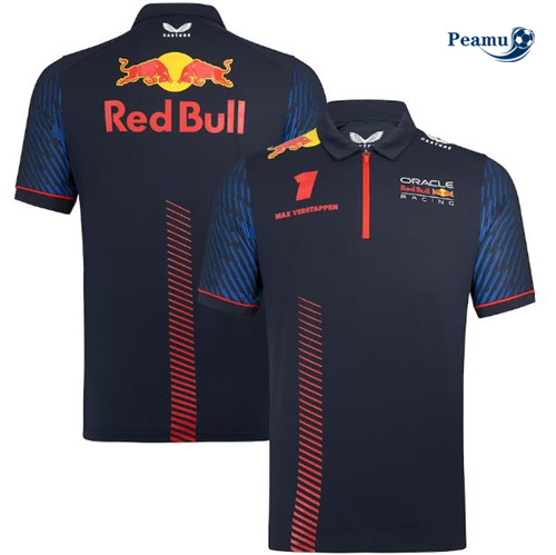 Peamu: Maillot foot Polo Oracle Red Bull Racing 2023/24 - Max Verstappen