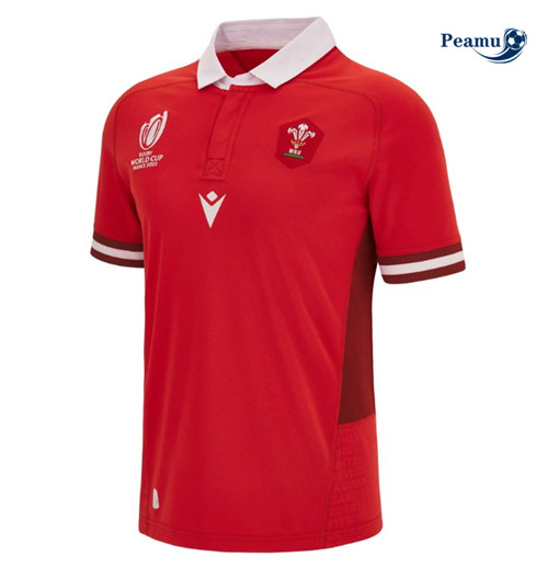 Peamu: Maillot foot Gales Domicile Rugby WC23