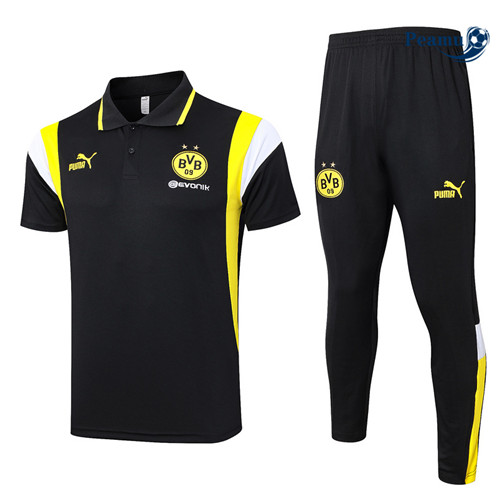 Maillot foot Kit Entrainement Borussia Dortmund + Pantalon Noir 2023/2024 p6469