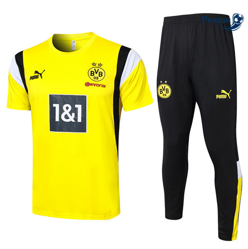 Maillot foot Kit Entrainement Borussia Dortmund + Pantalon Jaune 2023/2024 p6471