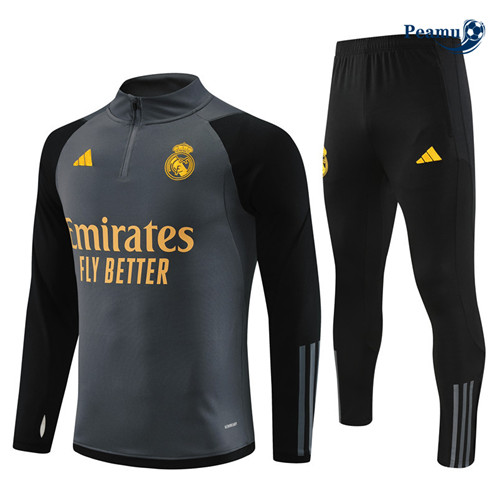 Maillot foot Survetement Real Madrid Gris 2023/2024 p6293
