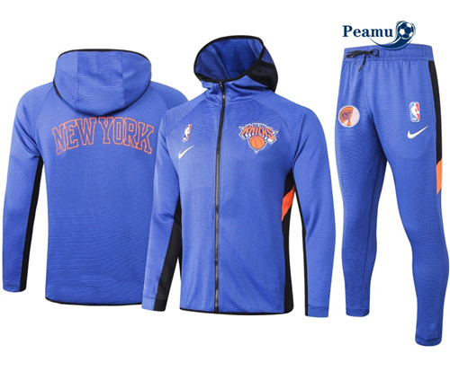 Peamu - Maillot foot Survetement New York Knicks - Bleu p3892