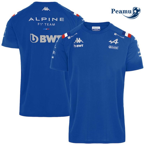 Peamu - Maillot foot Alpine F1 Team 2022-2023 p3925