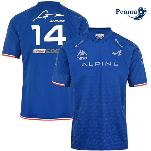 Peamu - Maillot foot Alpine F1 Team 2022-2023 - Fernando Alonso p3928