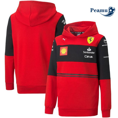 Peamu - Maillot foot Survetement à Capuche Scuderia Ferrari 2022-2023 p3937
