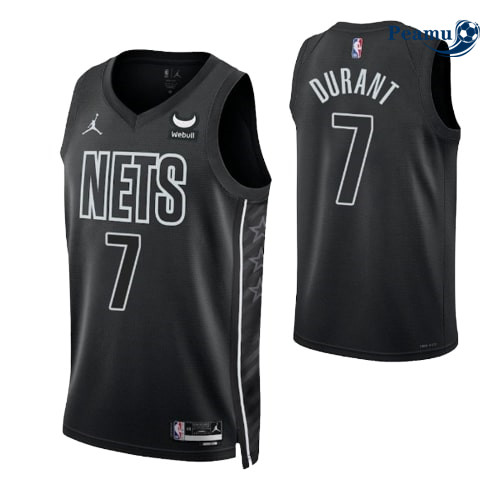 Peamu - Maillot foot Kevin Durant, Brooklyn Nets 2022-2023/23 - Statement p3299