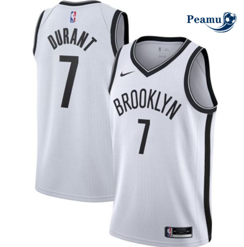 Peamu - Maillot foot Kevin Durant, Brooklyn Nets 2020/21 - Association p3310