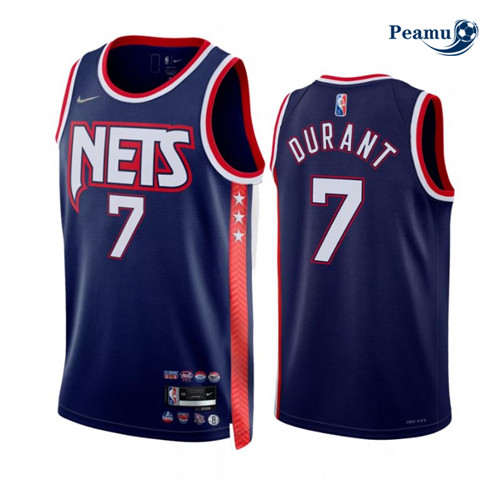 Peamu - Maillot foot Kevin Durant, Brooklyn Nets 2021/22 - City Edition p3311