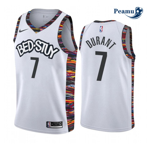 Peamu - Maillot foot Kevin Durant, Brooklyn Nets 2019/20 - City Edition p3313