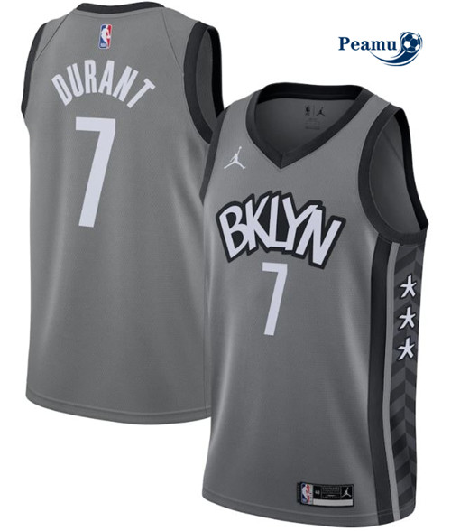 Peamu - Maillot foot Kevin Durant, Brooklyn Nets 2020/21 - Statement p3317