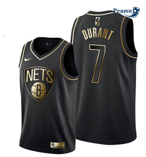 Peamu - Maillot foot Kevin Durant, Brooklyn Nets - Noir/Gold p3321