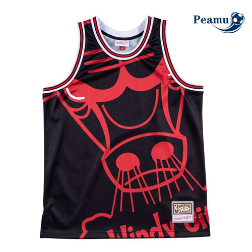 Peamu - Maillot foot Chicago Bulls - Mitchell & Ness 'Big Face' p3336