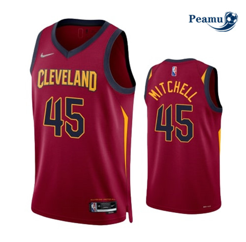Peamu - Maillot foot Donovan Mitchell, Cleveland Cavaliers 2021/22 - Icon p3359
