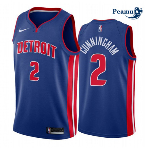 Peamu - Maillot foot Cade Cunningham, Detroit Pistons 2020/21 - Icon p3377