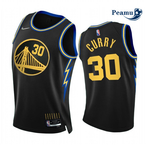 Peamu - Maillot foot Stephen Curry, Golden State Warriors 2021/22 - City p3401
