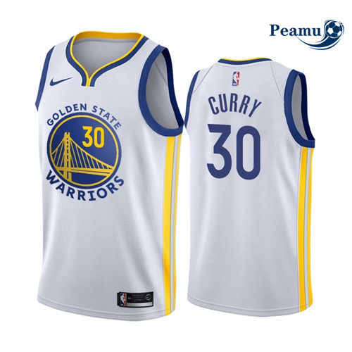 Peamu - Maillot foot Stephen Curry, Golden State Warriors 2020/21 - Association p3407