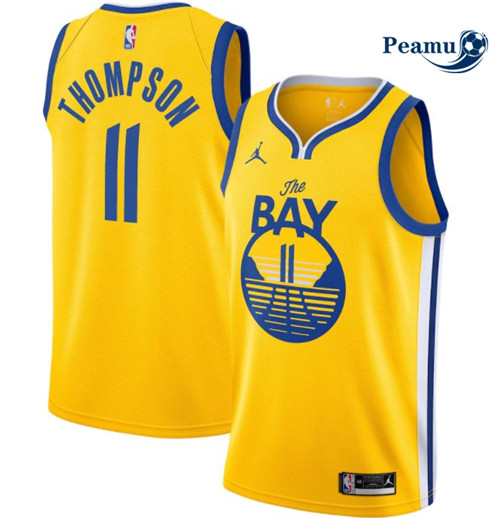 Peamu - Maillot foot Klay Thompson, Golden State Warriors 2020/21 - Statement p3409