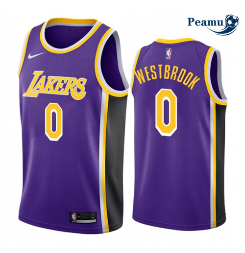 Peamu - Maillot foot Russell Westrbook, Los Angeles Lakers 2020/21 - Statement p3465