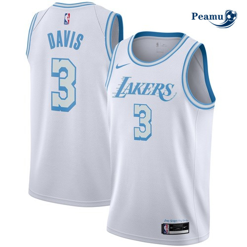 Peamu - Maillot foot Anthony Davis, Los Angeles Lakers 2020/21 - City Edition p3477