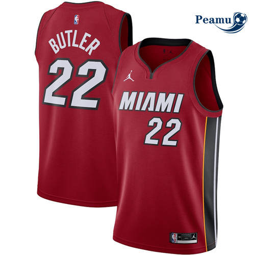 Peamu - Maillot foot Jimmy Butler, Miami Heat 2020/21 - Statement p3509