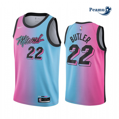 Peamu - Maillot foot Jimmy Butler, Miami Heat 2020/21 - City Edition p3513