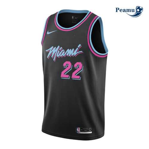 Peamu - Maillot foot Jimmy Butler, Miami Heat 2019/20 - Vice Nights p3517