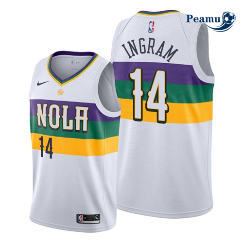 Peamu - Maillot foot Brandon Ingram, New Orleans Pelicans 2019/20 - City Edition p3562