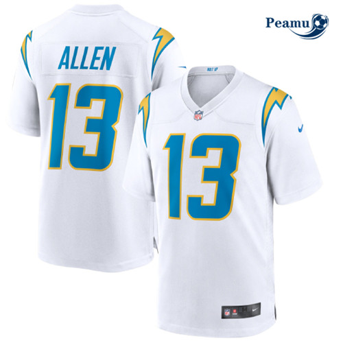Peamu - Maillot foot Keenan Allen, Los Angeles Chargers - Blanc p3717