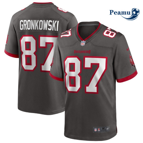 Peamu - Maillot foot Rob Gronkowski, Tampa Bay Buccaneers - Pewter p3772