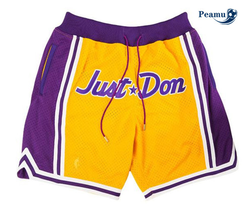 Peamu - Maillot foot Short JUST ☆ DON Los Angeles Lakers p3961