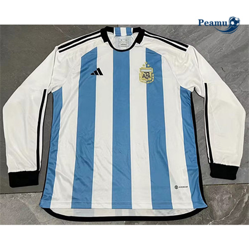 Peamu - Maillot foot Argentine 3-star Manche Longue 2022-2023 p3127