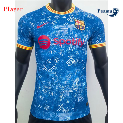 Peamu - Maillot foot Barcelone Player Version Bleu 2022-2023 p3103