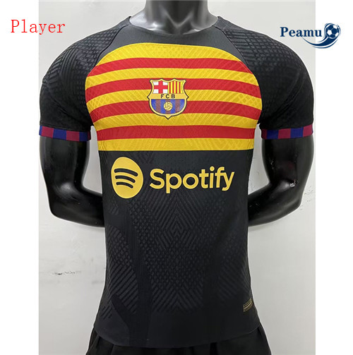 Peamu - Maillot foot Barcelone Player Version Noir 2022-2023 p3105