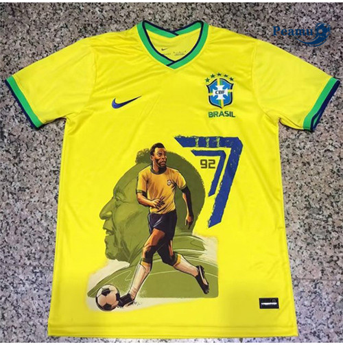 Peamu - Maillot foot Brésil Édition commémorative Jaune 2022-2023 p3135