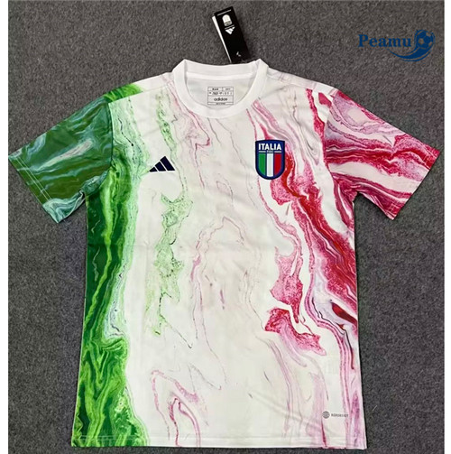 Peamu - Maillot foot Italie Vert/Blanc 2023-2024 p3154