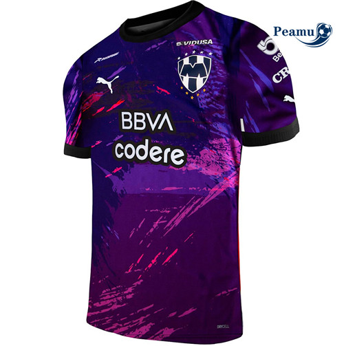 Peamu - Maillot foot Monterrey Third Purple 2022-2023 p3050
