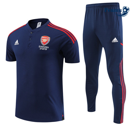Peamu - Maillot Kit Entrainement Foot Arsenal + Pantalon Bleu 2022/2023 prix