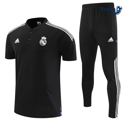 Peamu - Maillot Kit Entrainement Foot Real Madrid + Pantalon noir 2022/2023 discout