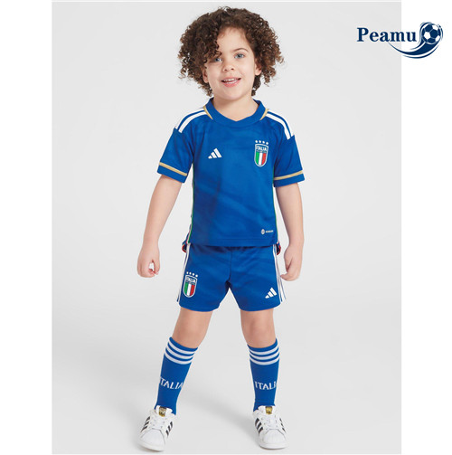 Peamu - Maillot foot Italie Enfant Domicile 2023/2024 Officiel