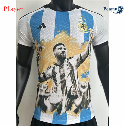 Peamu - Maillot foot Argentine Player Version Lionel Messi Special 2023/2024 discout