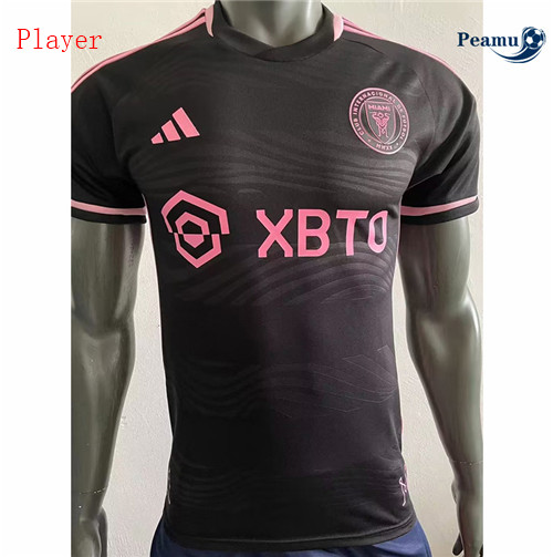 Peamu - Maillot foot Inter Miami Player Version Exterieur Noir 2023/2024 Chinois