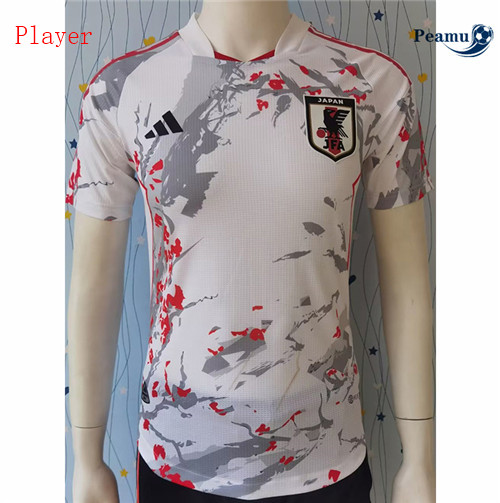 Peamu - Maillot foot Japon Player Version Training Blanc 2023/2024 France