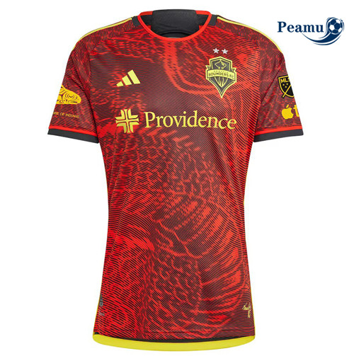Peamu - Maillot foot Seattle Sounders Exterieur Rouge 2023/2024 discout