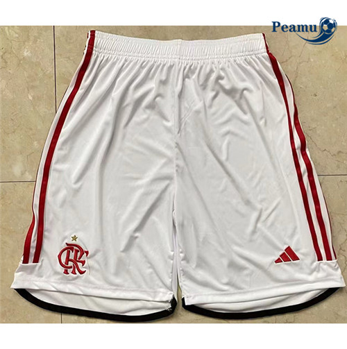 Peamu - Maillot Short Foot Flamenco Blanc 2023/2024 Outlet